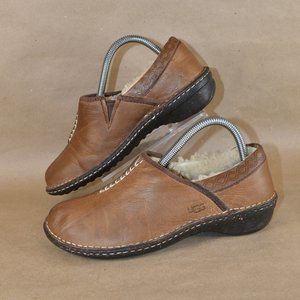 * UGG 1928 Bettey Shearling Closed Back Clog 8